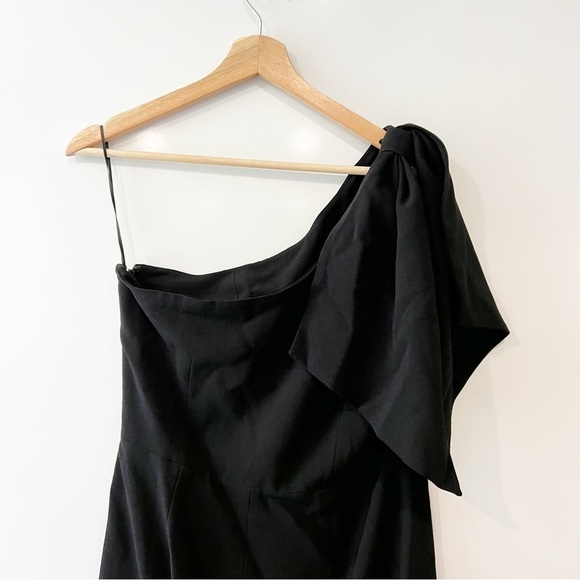 NWT Dress the Population Tiffany One-Shoulder Midi Dress - Picture 8 of 15